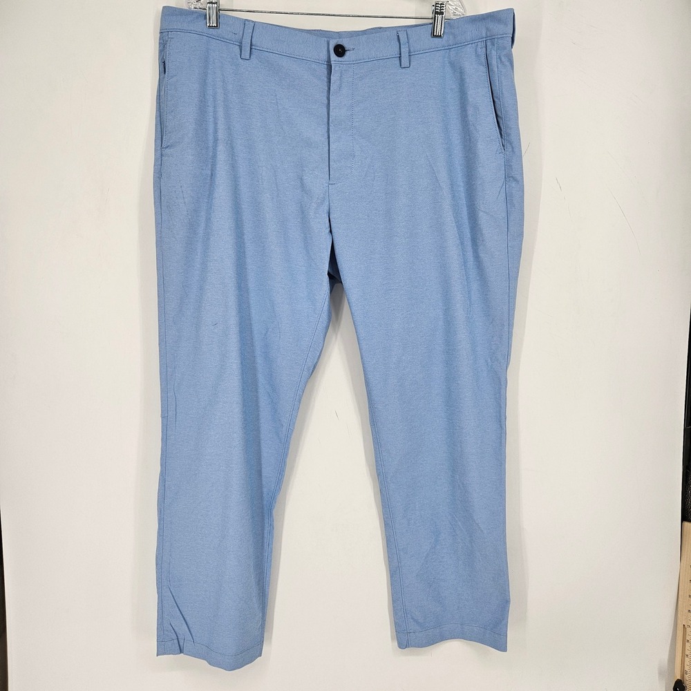 Tommy Bahama Pants Mens 42x34 Blue Stretch Chino Casual Preppy Trousers